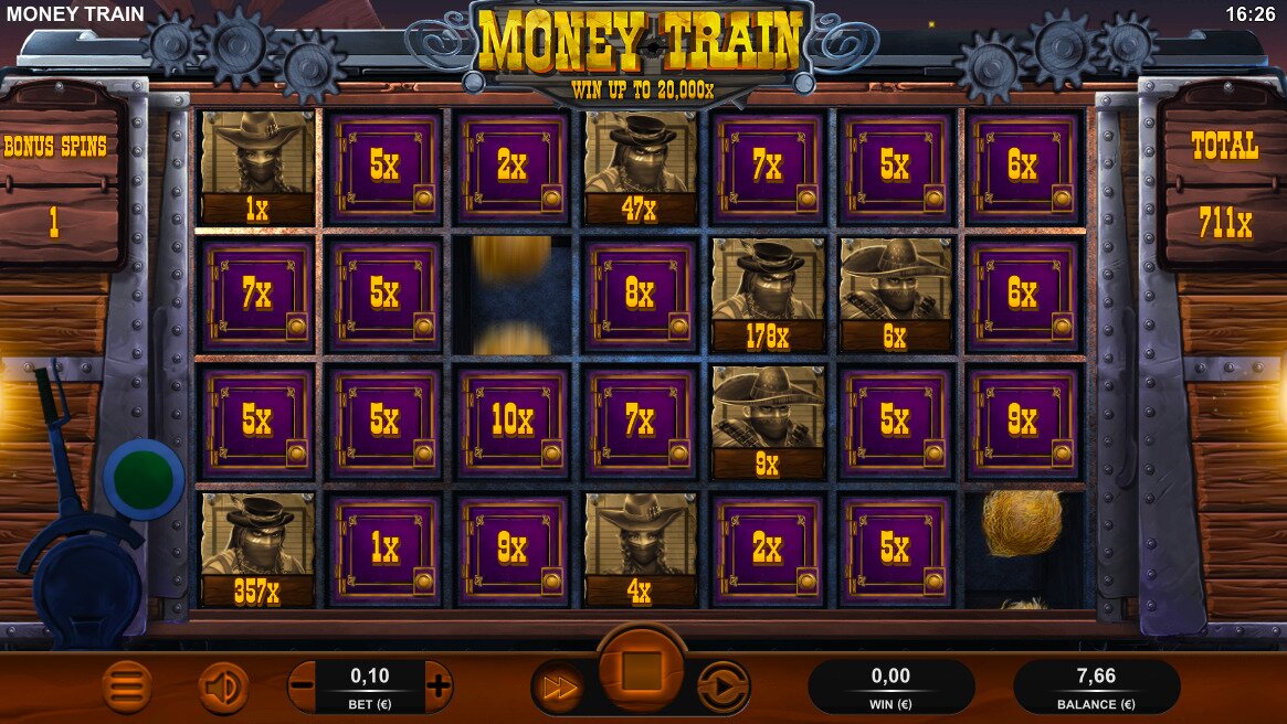 Money Train online slot bonus