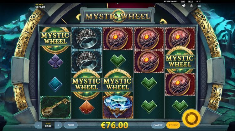 Mystic Wheel bonus trigger
