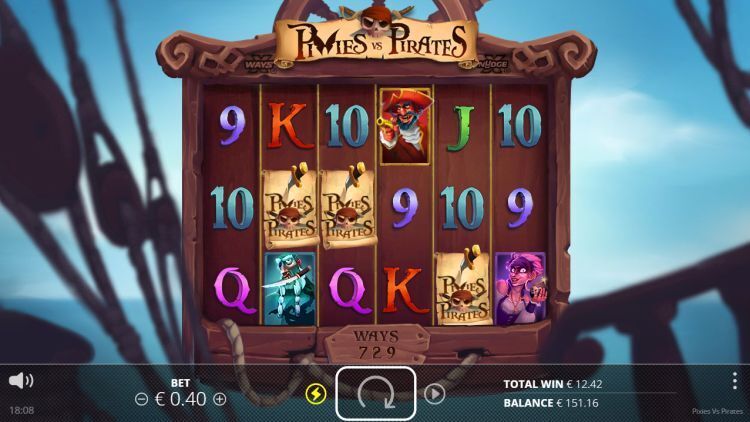 Pixies vs Pirates online gokkast bonus