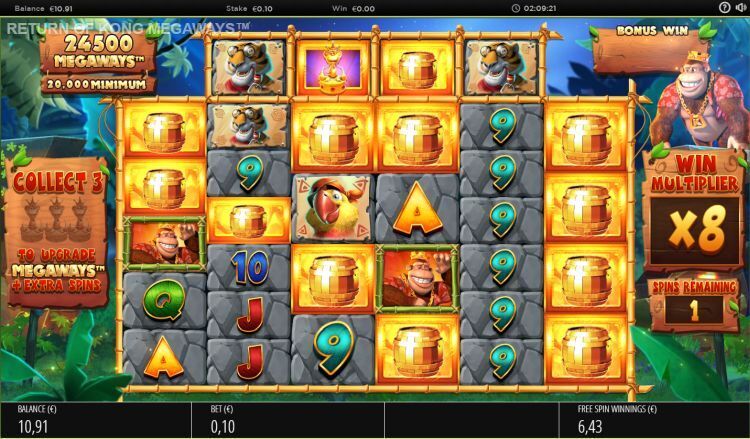 Return of Kong Megaways Blueprint Gaming slot