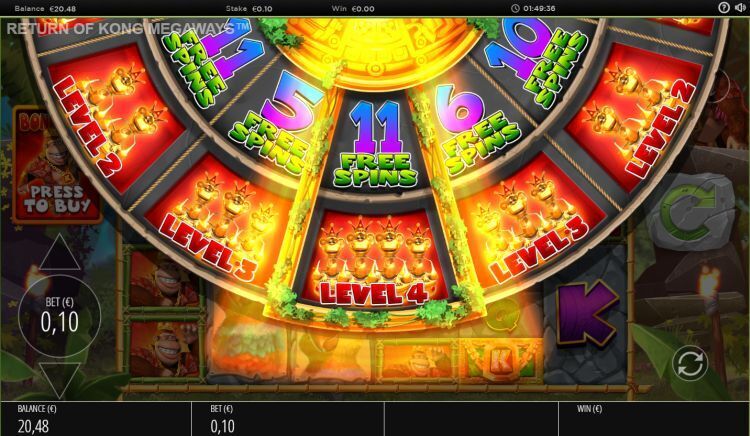 Return of Kong Megaways slot review
