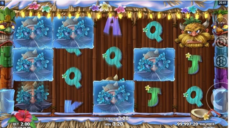 Tiki Vikings online slot feature