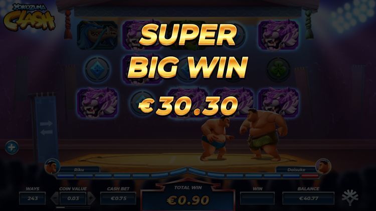 Yokozuna Clash super big win