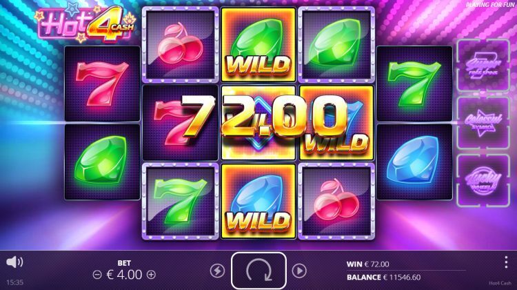 hot 4 cash slot review nolimit city big win wild