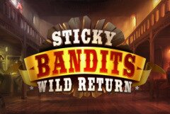 Slots - sticky-bandits-wild-return-logo
