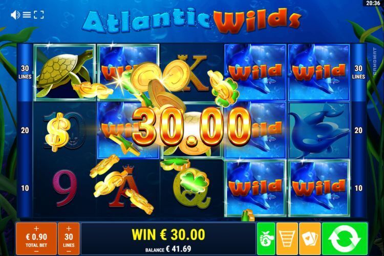 Atlantic Wilds online slot win