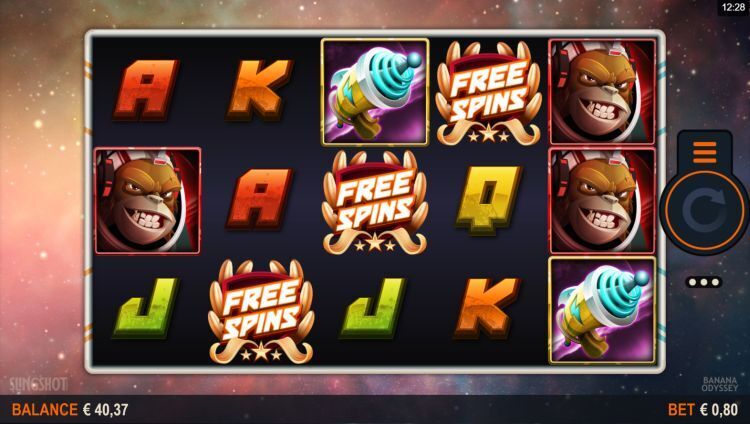 Banana Odyssey slot bonus win