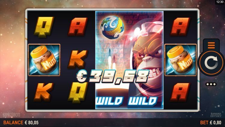 Banana Odyssey online slot gameplay