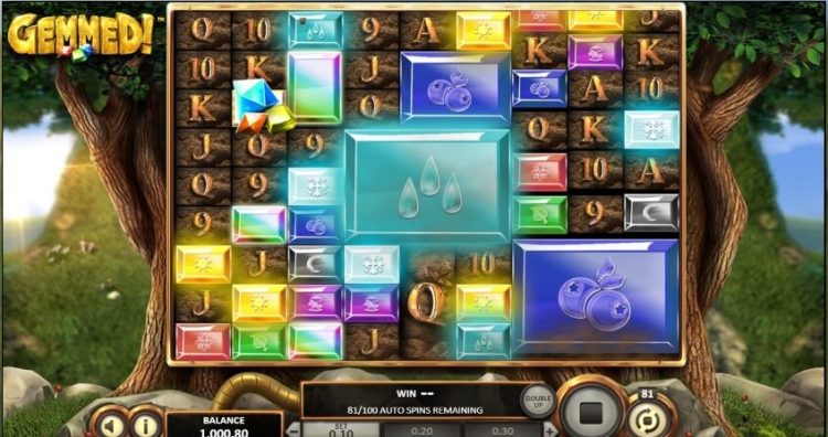 Gemmed gokkast gameplay