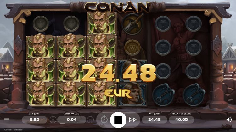 Conan gokkast review Netent