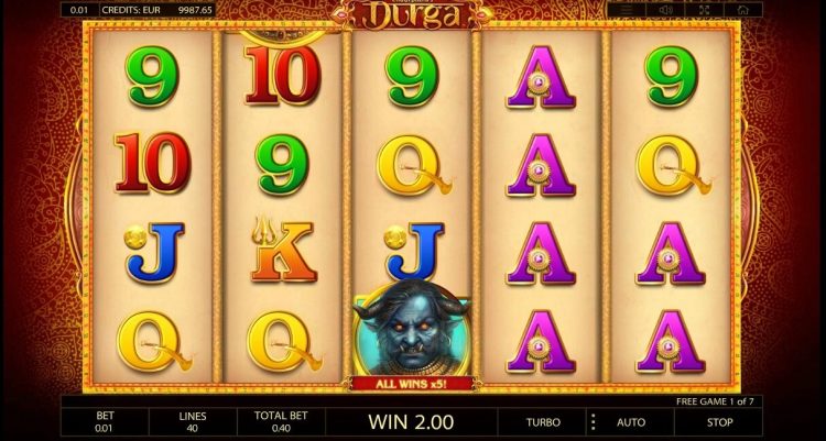 Durga online gokkast gameplay