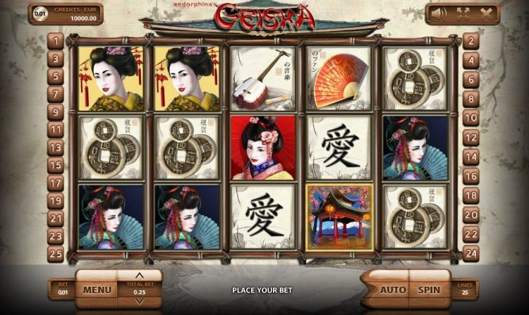 Geisha gokkast Endorphina review