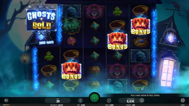 Ghosts n gold slot review isoftbet bonus trigger