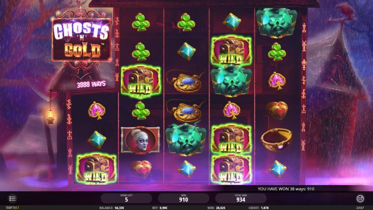 Ghosts n gold slot review isoftbet bonus win