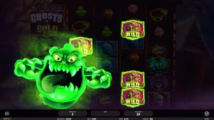 Ghosts n gold slot review isoftbet free spins win