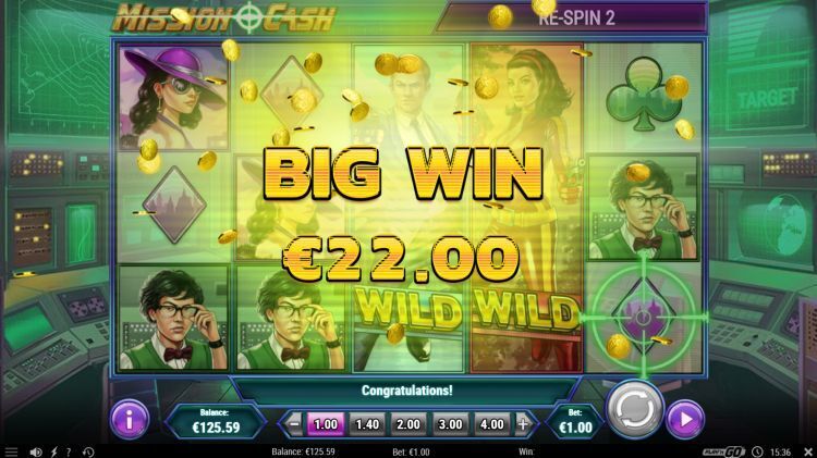 Mission Cash gokkast Play n GO