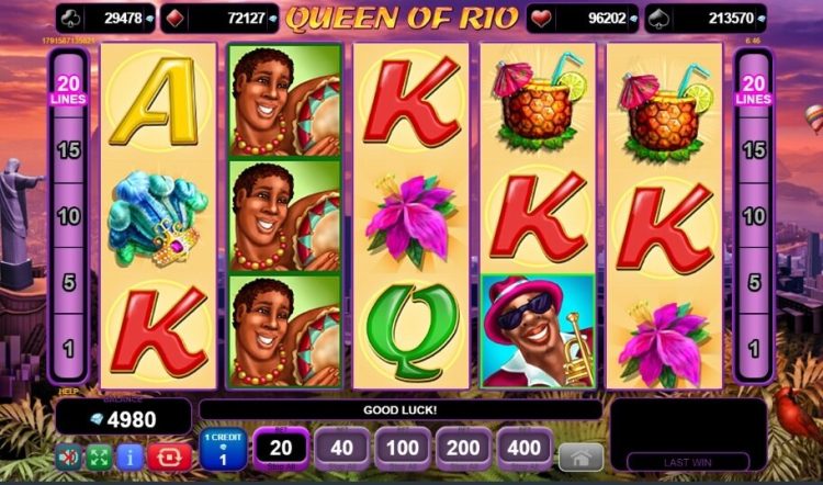 Queen of Rio EGT gokkast
