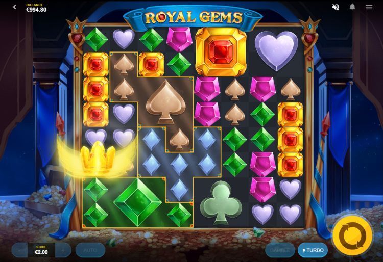 Royal Gems online gokkast symbol upgrade