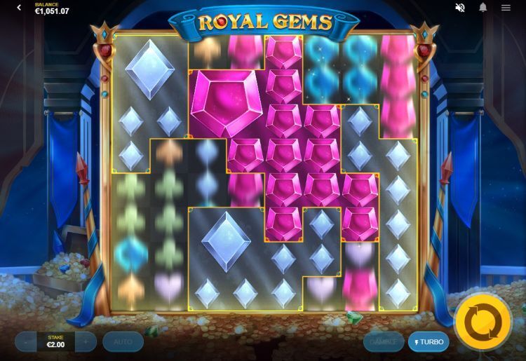 Royal Gems gokkast Respin feature