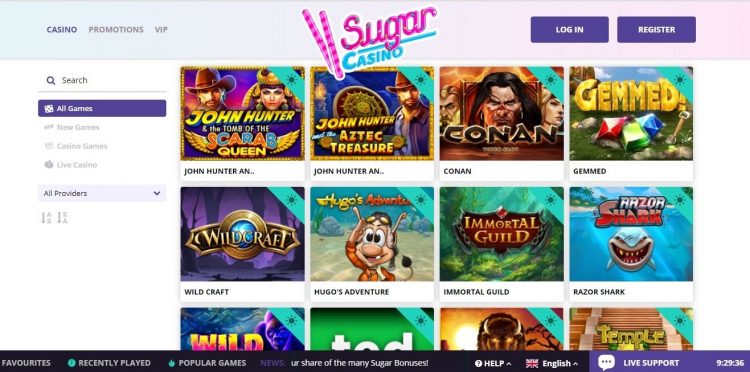 Sugar Casino review