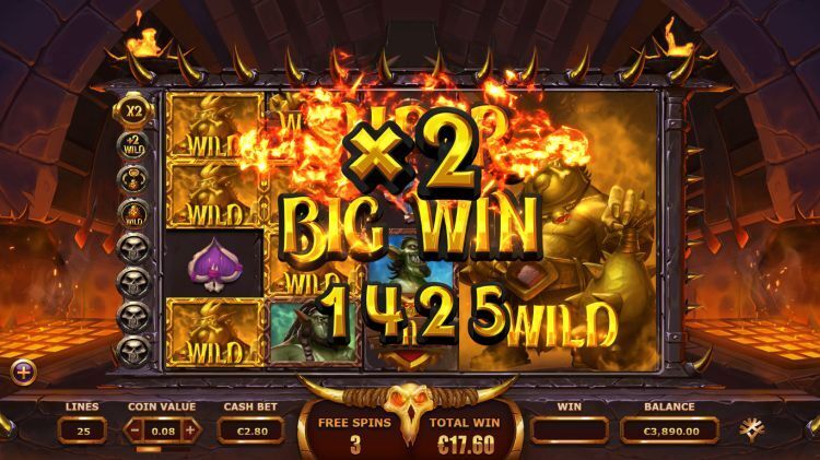 Trolls Bridge 2 slot Free Spins win