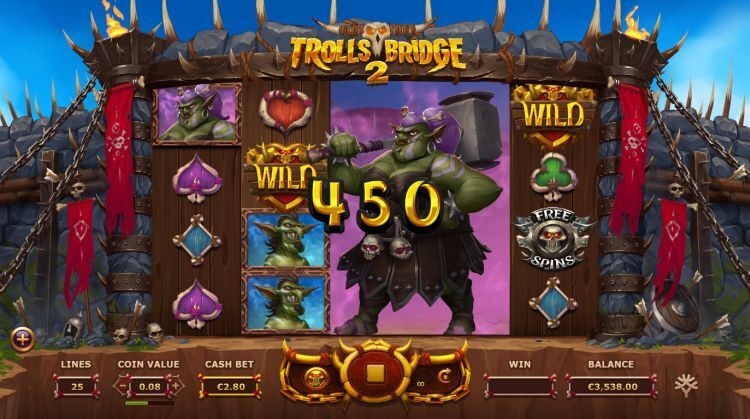 Trolls Bridge 2 gokkast win