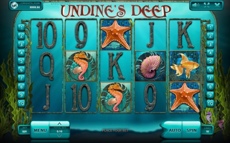 Undine's Deep gokkast review