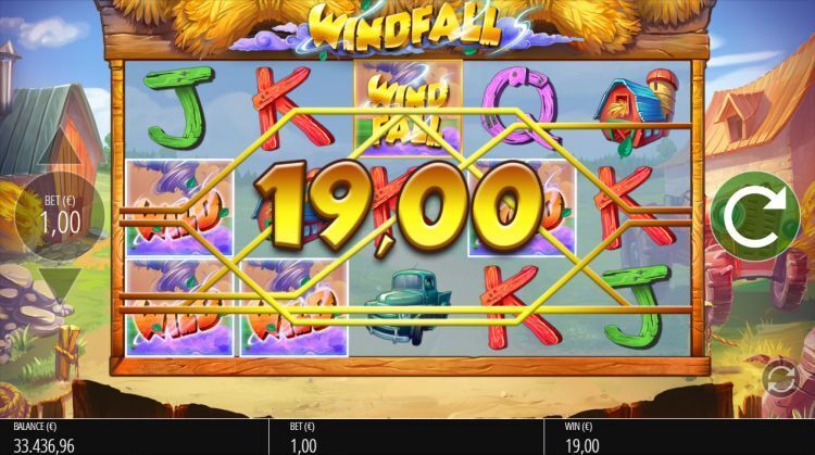 Windfall slot review feature win