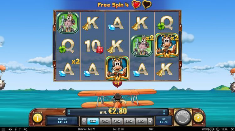 hugo's adventure slot play n go free spins 2