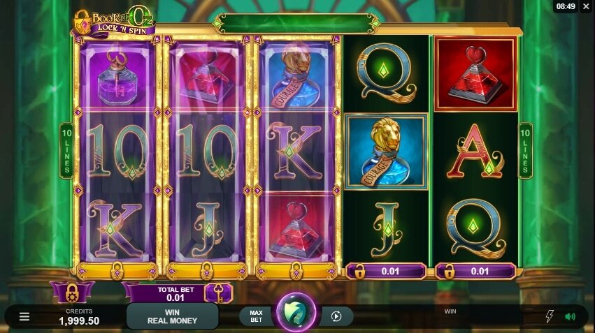 Book of Oz Lock n Spin online gokkast