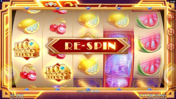 Deco Diamonds Deluxe slot review just for the win