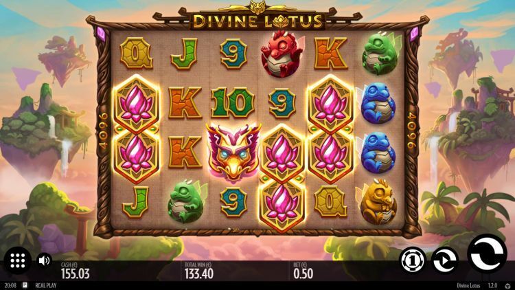 Divine Lotus Free spins bonus trigger