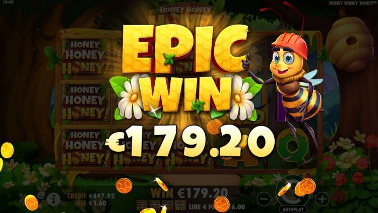 Honey Honey Honey gokkast epic win