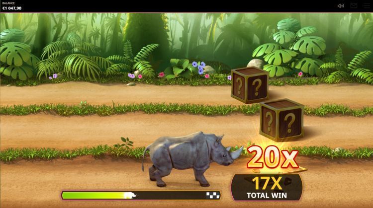 Rhino Rumble gokkast bonus