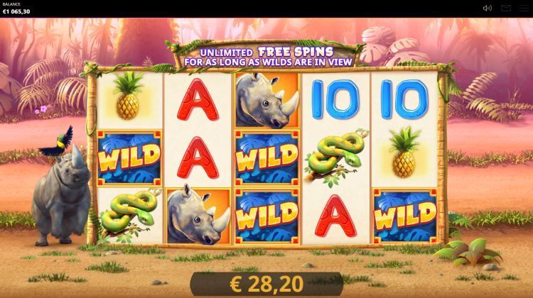 Rhino Rumble slot review cayetano free spins
