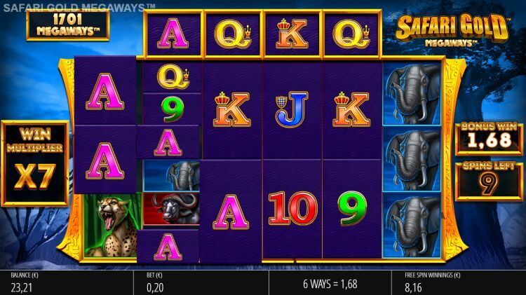 Safari Gold Megaways Blueprint Gaming
