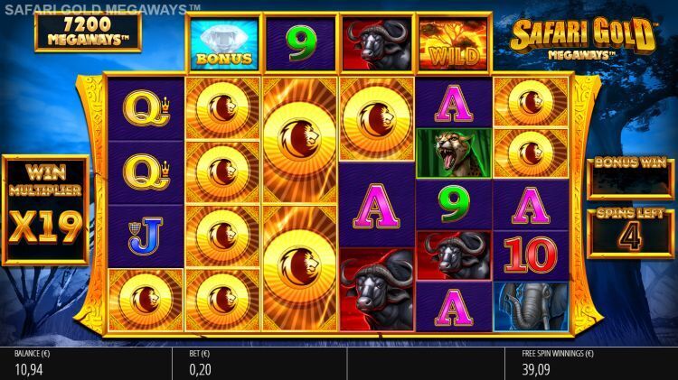 Safari Gold Megaways online slot Free Spins