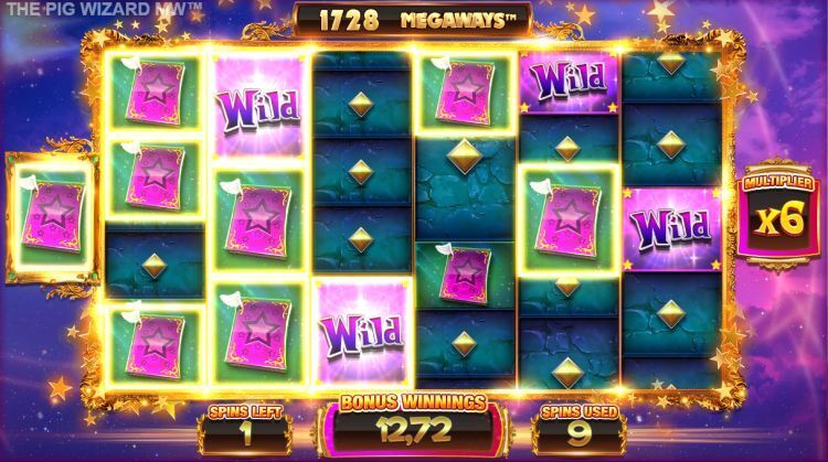 The Pig Wizard Megaways slot bonus