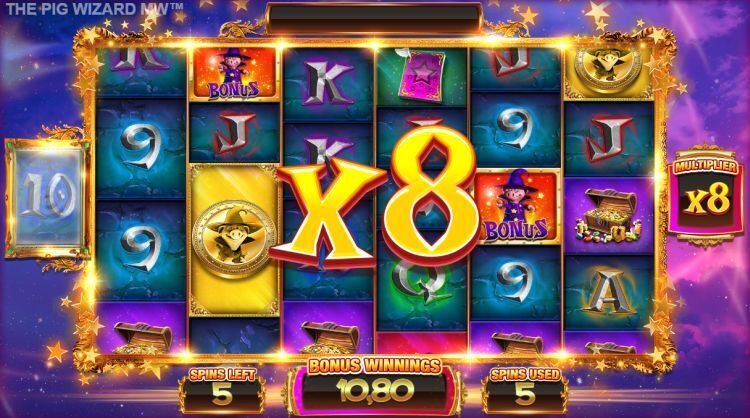 The Pig Wizard Megaways slot Free Spins