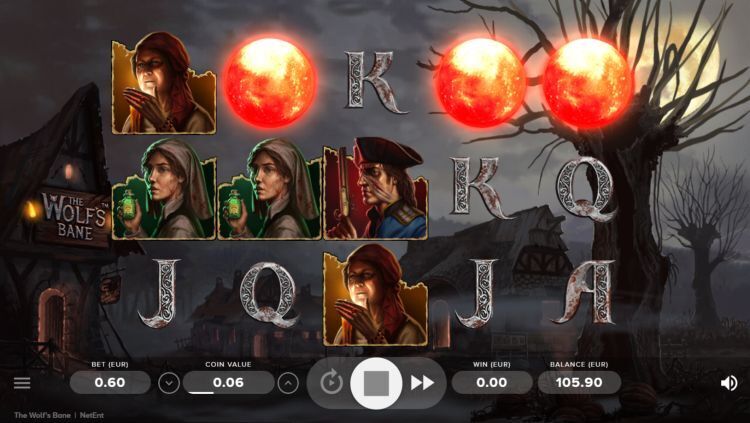 The Wolfs Bane online gokkast bonus win