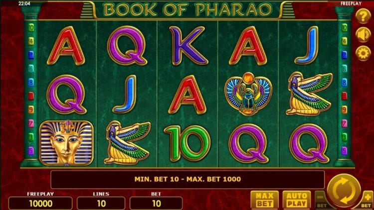 Book of Pharao online slot review