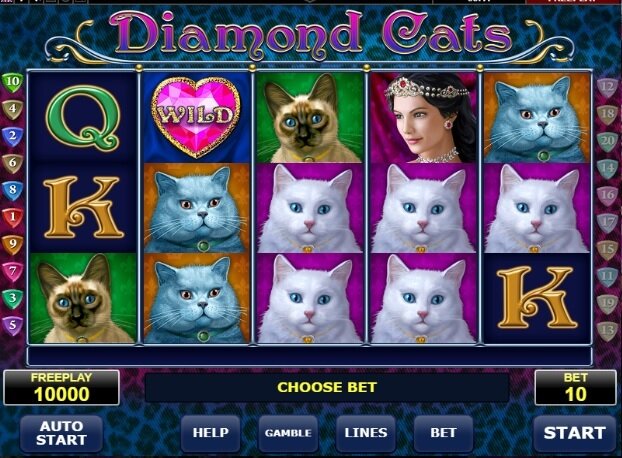 Amatic - Diamond Cats gokkast