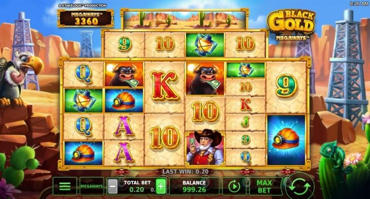 Black Gold Megaways slot review