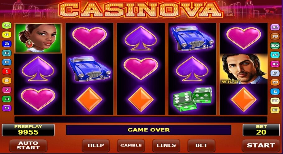 Casinova gokkast