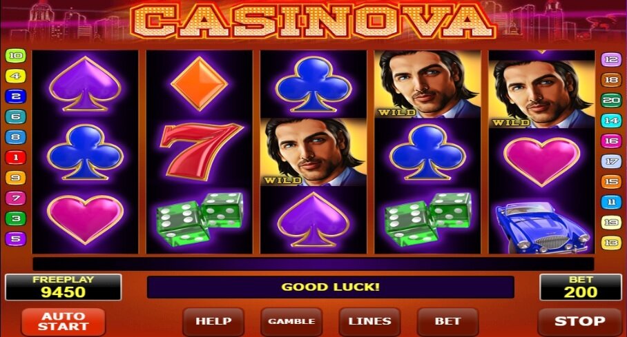Casinova gokkast amatic