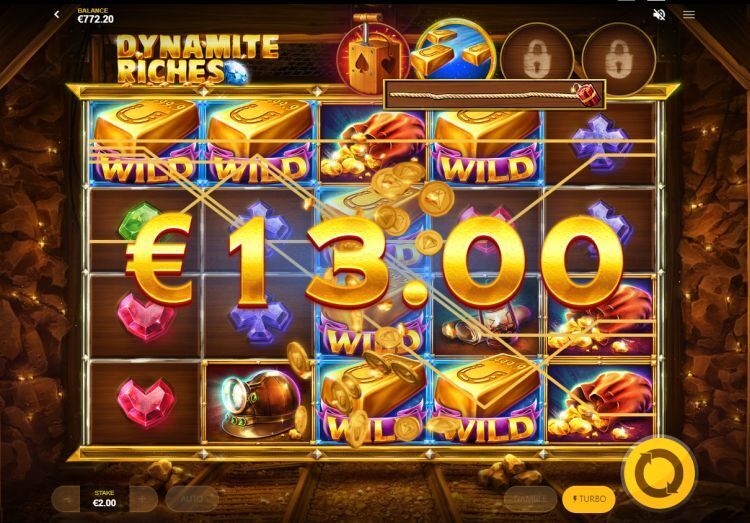 Dynamite Riches Red Tiger slot review win