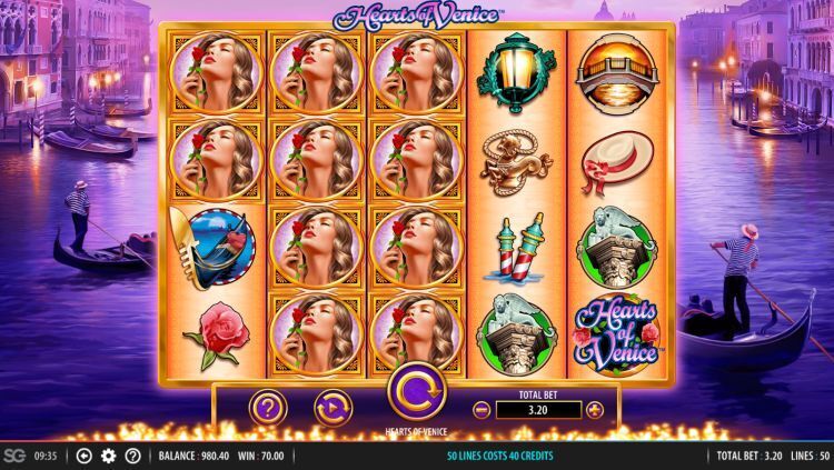 Hearts of venice slot review