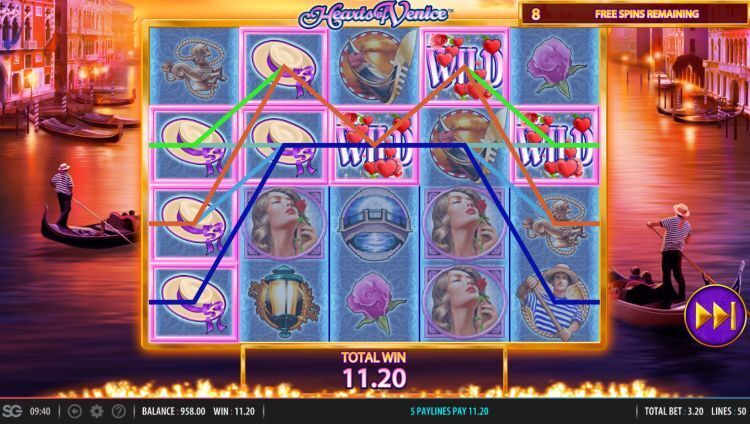 Hearts of venice slot review free spins