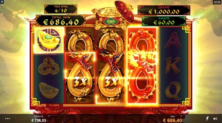 Long Mu Fortunes Microgaming slot Free Spins bonus