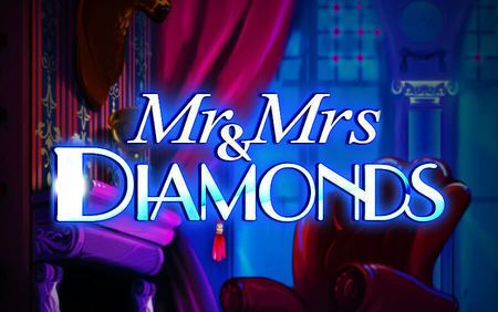 Mr and Mrs diamonds slot review cayetano logo 2